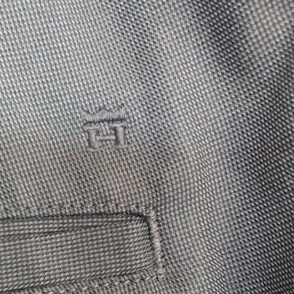 Haggar Classic Charcoal Gray Straight Fit Dress Pants 38 x 30     P175 - Picture 6 of 9